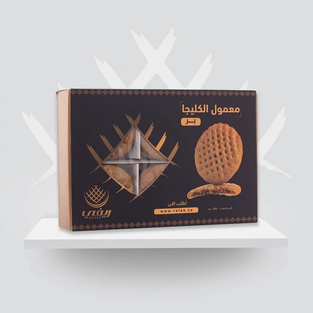 Klaija Maamoul (Whole Wheat) with date fillings 350gm